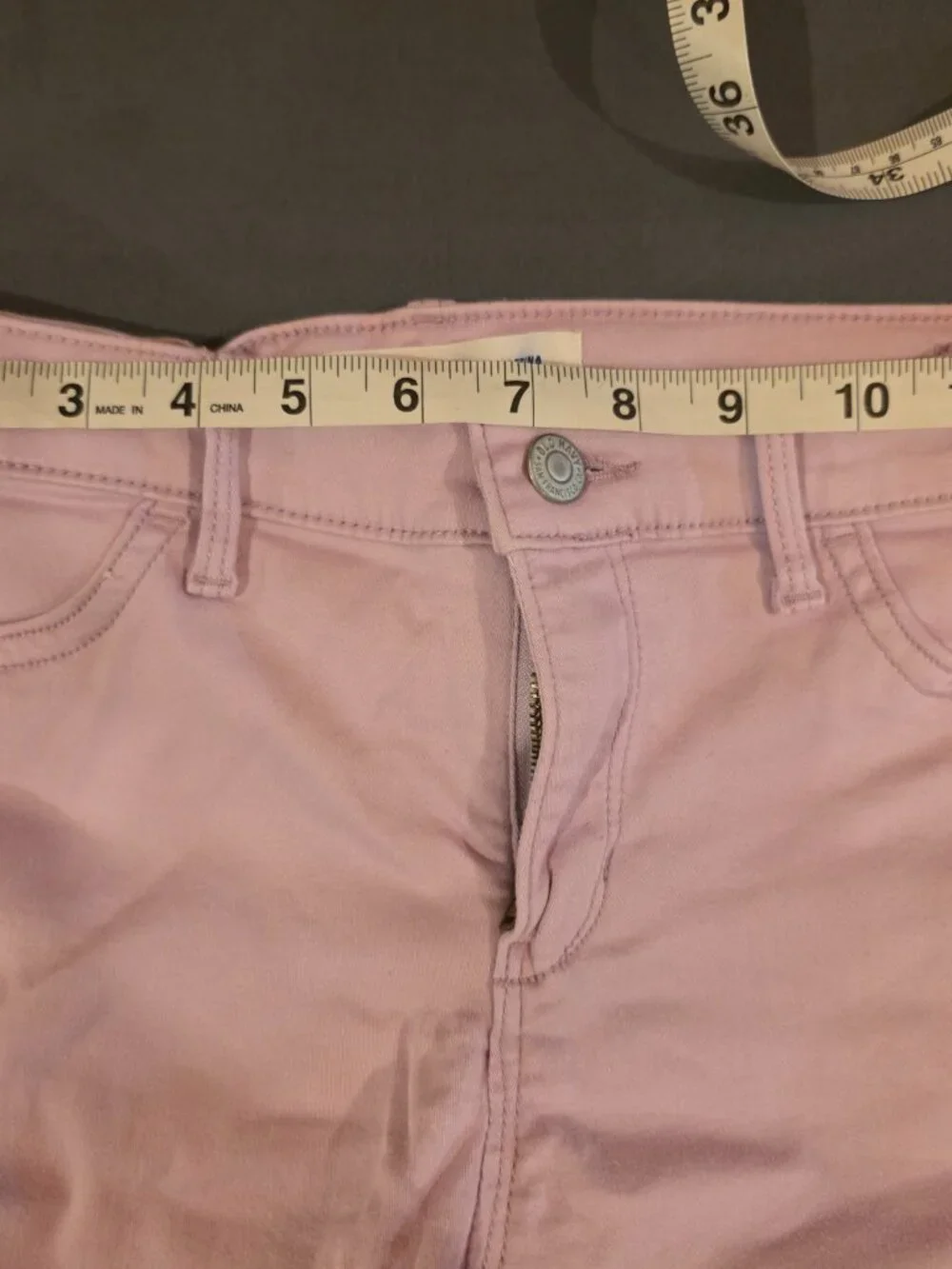 Old Navy Girls Size 16 Light Purple Jeans